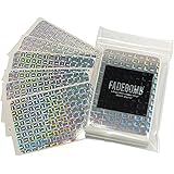 【ラベル50枚】FADEBOMB Grid hologram eggshell sticker エッグシェルステッカー (90mmx60mm)