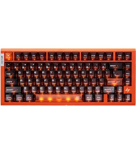 Amazon | ATK RS7 V2 Ultra 75%有線ホール効果ゲーミングキーボード
