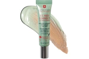 Erborian CC Red Correct - Skincare-First Green Color Corrector with Centella Asiatica, Illuminating Color Corrector with Redn