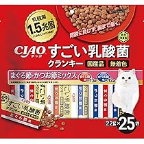 Amazon | チャオ (CIAO) すごい乳酸菌 クランキー チキン味 190g×4袋