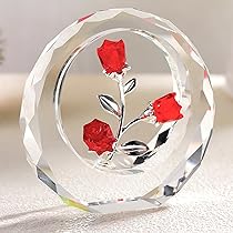 クリスタル K9 薔薇 バラ 置物 赤い薔薇 クリスマス クリスマスプレゼント 71j8HPaW-VL._AC_UL210_SR210,
