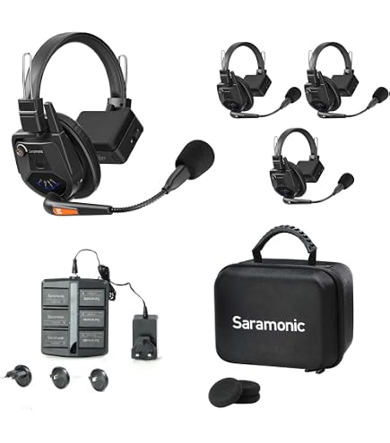 Amazon.co.jp: Saramonic 1.9GHz フルデュプレックスワイヤレス