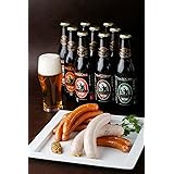 【 日本一ウインナー & 金賞地ビール飲み比べセット】 厚木ハム ソーセージ 地ビール おつまみセット (B（4-5人向）レギュラー版)