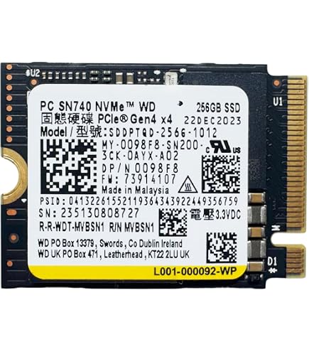Amazon | Western Digital WD 256GB ゲーミング SSD PC SN730 ブラック