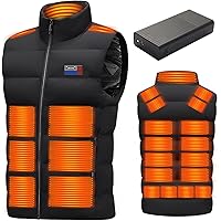 Amazon | [muue] 電熱ベスト 8.4V 高出力 30000mAh バッテリー