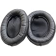 V-MOTA Earpads と互換性があります Denon AH-D1100 AH-A100 AH-NC800ヘッドフォンEarmuffsクッション(ブラック) 1ペア