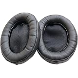 V-MOTA Earpads と互換性があります Denon AH-D1100 AH-A100 AH-NC800ヘッドフォンEarmuffsクッション(ブラック) 1ペア