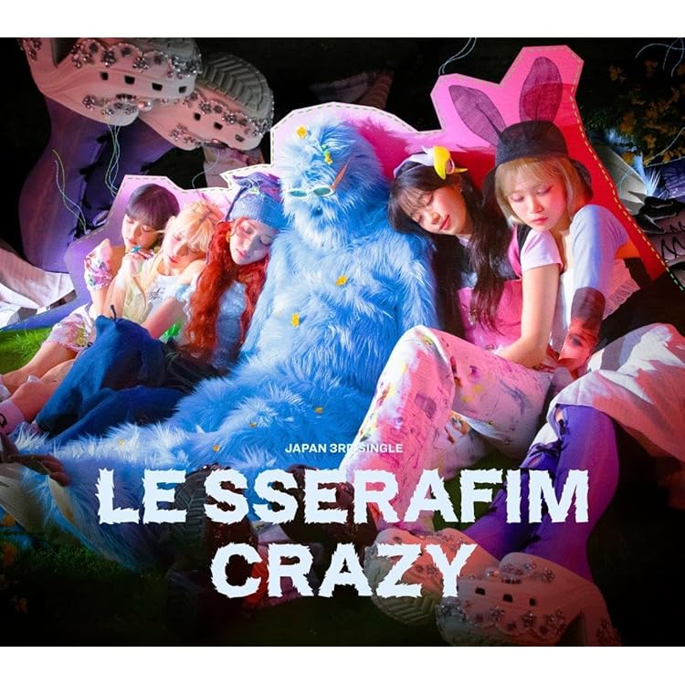LESSERAFIM CRAZY compact盤 サクラ Amazon.com: LE SSERAFIM - 4th Mini Album Crazy [Compact ver