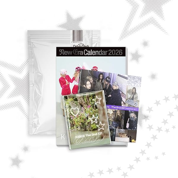 Amazon.co.jp: KiiiKiii (キキ) - 2nd EP 「Delulu Pack」 Calendar