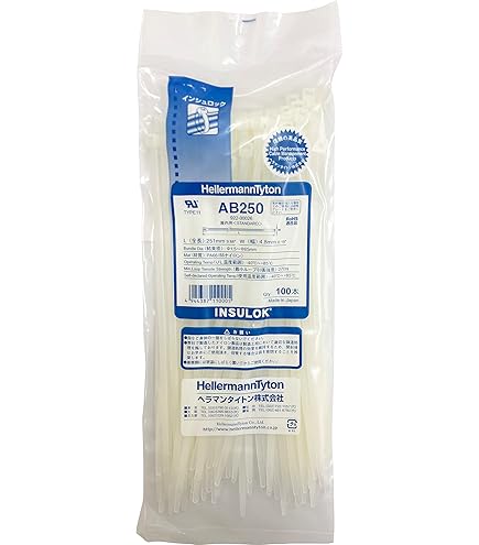 Amazon.co.jp: HellermannTyton ヘラマンタイトン 結束バンド