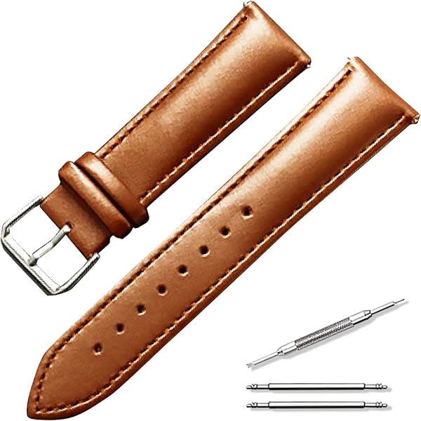 【ベルトのみ！】OMEGA 純正 レザーベルト 19mm ダークブラウン Amazon.co.jp: [anddat] 腕時計 交換用ベルト レザー製 本革 無地