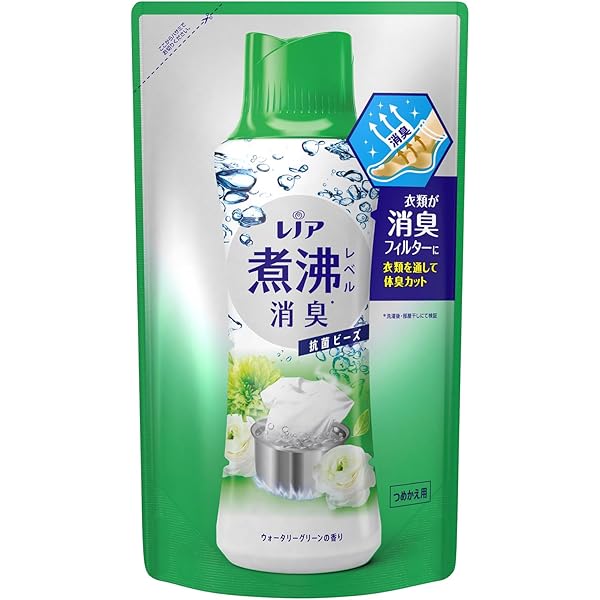 レノア 煮沸レベル消臭 抗菌ビーズ ウォータリーグリーン 970mL 6個 Amazon | レノア 超消臭 煮沸レベル消臭 抗菌ビーズ ウォータ