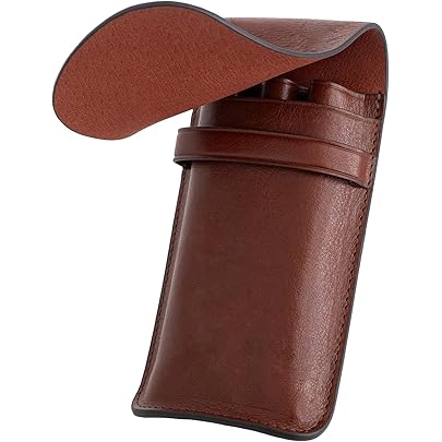 Amazon.co.jp: パイロット ソメス 牛革製 ペンシース5本差 ブラウン