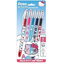 Amazon | ぺんてる RSVP ボールペン Hello Kitty® and Friends 限定版