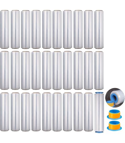 Amazon.co.jp: ストレッチフィルム 300mm×500m15μ 相当品 厚み 12μ Amazon.co.jp: ストレッチフィルム 300mm×500m15μ 相当品 厚み 12μ