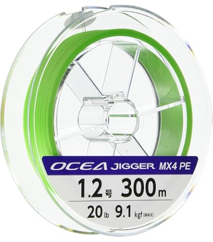Amazon.co.jp: シマノ(SHIMANO) PEライン オシア ジガー MX4 200m 2号