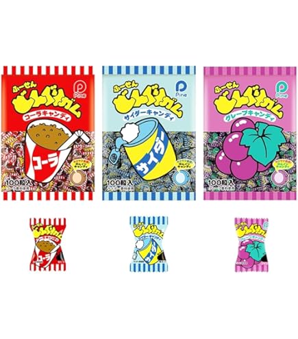 Amazon.co.jp: パイン どんぐりガム100粒入 2種アソート（コーラ