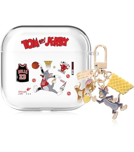 Amazon | Godfun トムとジェリー AirPods 4 用 ケース エア