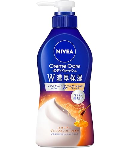 Amazon.co.jp: ニベア クリームケア ボディウォッシュ W濃厚保湿