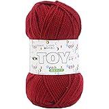 NASKA ニュー トイ 毛糸 並太 Col.71 レッド 系 30g 約75m N-100