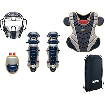Amazon | ゼット(ZETT) 野球 プロテクター 軟式・ゴムソフト用防具4点 