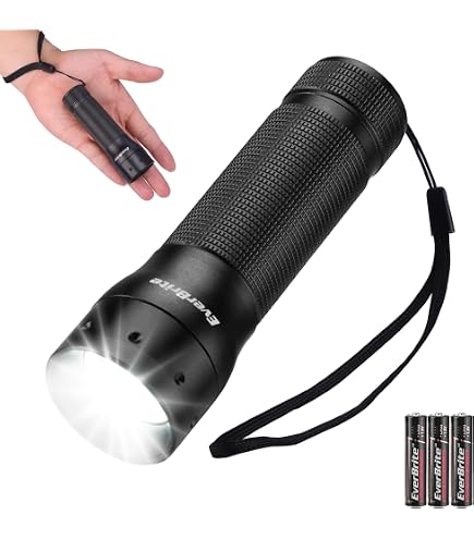 Amazon.co.jp: EverBrite タクティカル懐中電灯 600ルーメン ズーム