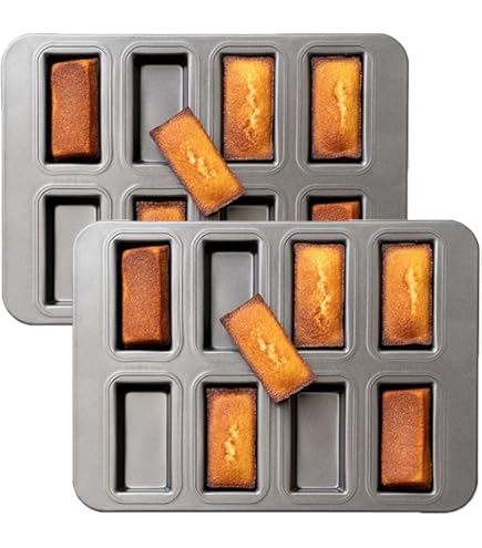 Amazon｜シリコン加工天板 フィナンシェ90mm 20連（プレスタイプ