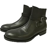 Amazon Salvatore Ferragamo フェラガモ ブーツ レザー 靴 メンズ サイドゴア ブラック Storm Sf 1803 並行輸入品 Salvatore Ferragamo ブーツ