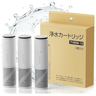 Amazon | 【正規品】TH658-1S 浄水カートリッジ TOTO対応【JIS規格日本