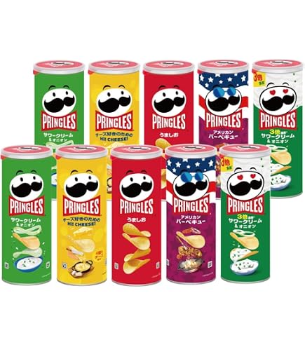 Amazon.co.jp: 【チップスター&プリングルス】チップスター L 3種
