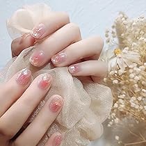 ネイルチップ・付け爪 yumai Amazon | ネイルチップ 付け爪 チップ 3D ネイルチップ 24枚