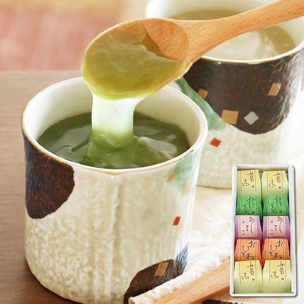 Amazon | 俵屋吉富 久寿湯（くず湯） (10個入) Z-24 【 葛湯