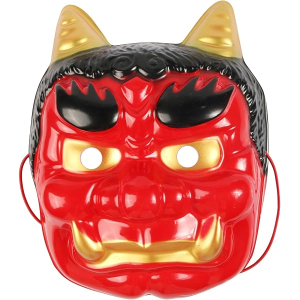 Amazon | [イベンテック] ミニお面 鬼 | 縁日用品 | おもちゃ