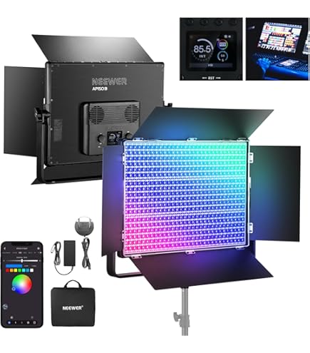 Amazon | NANLITE 900SA 撮影用ライト LEDスタジオライト パネル