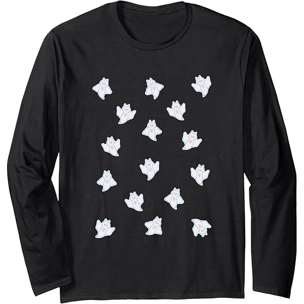 真っ黒くろすけさま Amazon | まっくろ くろすけ 長袖Tシャツ | Tシャツ・カットソー