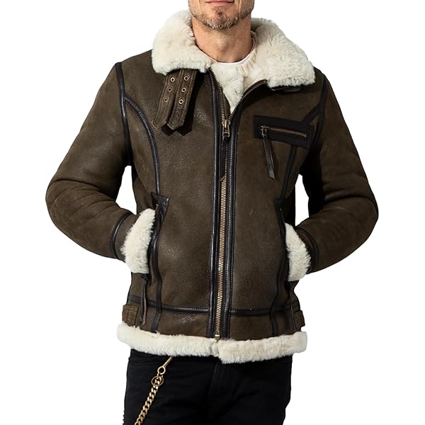 Amazon | [アヴィレックス] ムートンジャケット タイプビーシックス