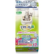 Amazon | デオトイレ 消臭・抗菌シート 複数ねこ用 ナチュラルガーデン