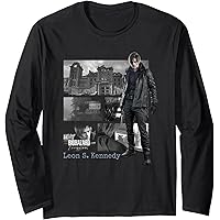Amazon | バイオハザード レクイエム レオン BP 長袖Tシャツ | Tシャツ