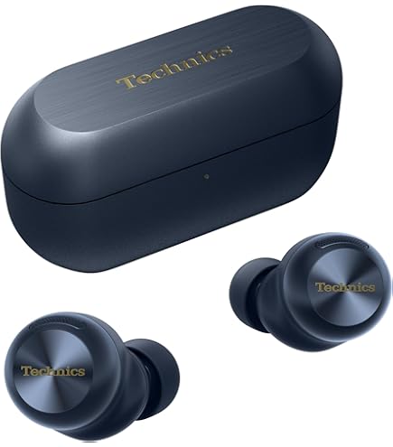 Technics EAH-AZ100 ワイヤレスイヤホン ブラック Reference Class Hi-Fi True Wireless Earbuds with Dolby Atmos