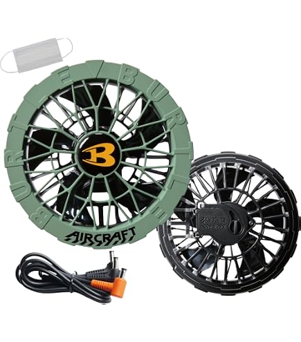 Amazon.co.jp: BURTLE Fan Unit Air Craft by Kyocera AC270 35, Black