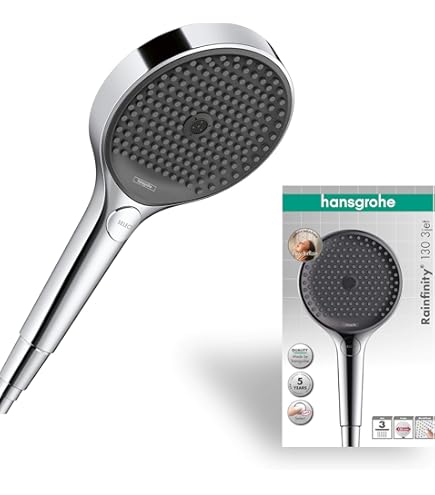 Amazon.co.jp: Hansgrohe 26229000 肩500 棚 雨天 節水 オーバーヘッド