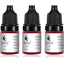 Amazon | 3個入り アートメイク 顔料 5ml眉毛タトゥーインク