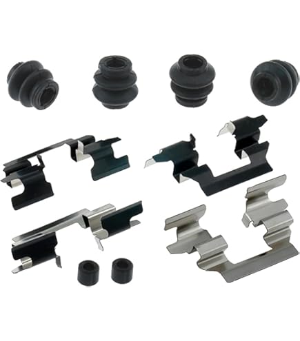 thumbnail image 2 of ACDelco Gold Rear Disc Brake Caliper Hardware Kit - Includes Clips, Springs, Pins For GM Vehicles (18K1820X) 2 of 4