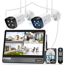 OHWOAI ワイヤレス　防犯カメラ　未使用　家庭用　屋外 Amazon.co.jp: OHWOAI 防犯カメラ ワイヤレス 屋外 2台セット 500万