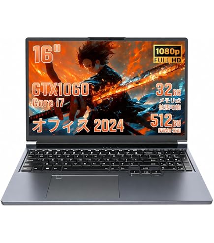 Amazon.co.jp: 2026最新ノートパソコン 高性能 Core I7 第9世代9750H