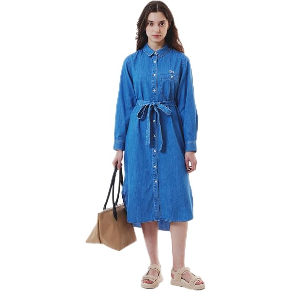 Amazon.co.jp: Lacoste Women's One-Piece Official Multi-Stripe