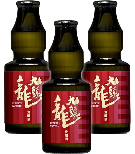 Amazon.co.jp: 黒龍 九頭龍 貴醸酒150ml/6本セット 日本酒 小瓶 飲み
