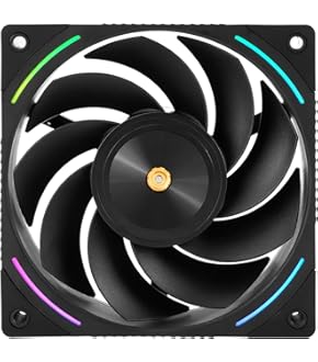 PC用ファン・クーラー thermalright hyper vision 360 argb Black