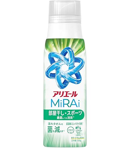 Amazon | アリエール 洗濯洗剤 MiRAi 超濃縮コンパクト洗剤* エリそで