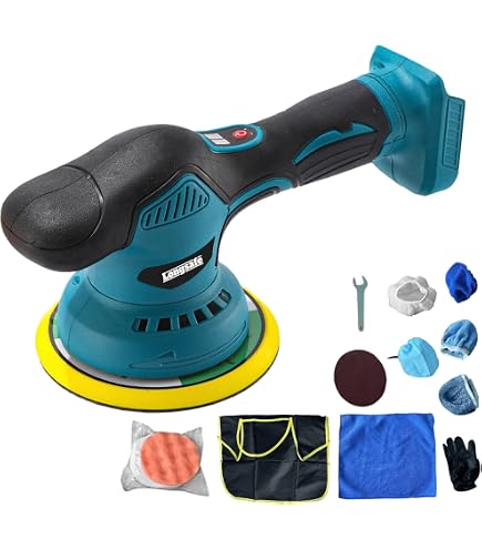 Amazon | マキタ互換 コードレスポリッシャー, 18V, 145mm, 8段変速